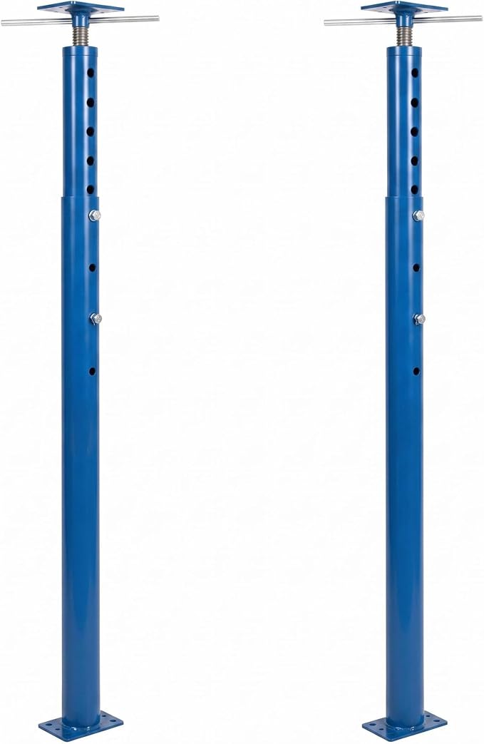 Adjustable Jack Post 56"-100", 18000LBS House Jacks | Heavy duty steel support by IDEALHOUSE