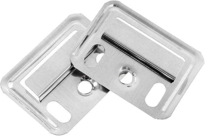 30 Pcs Silver Stainless Steel Drywall Clips - Image 2
