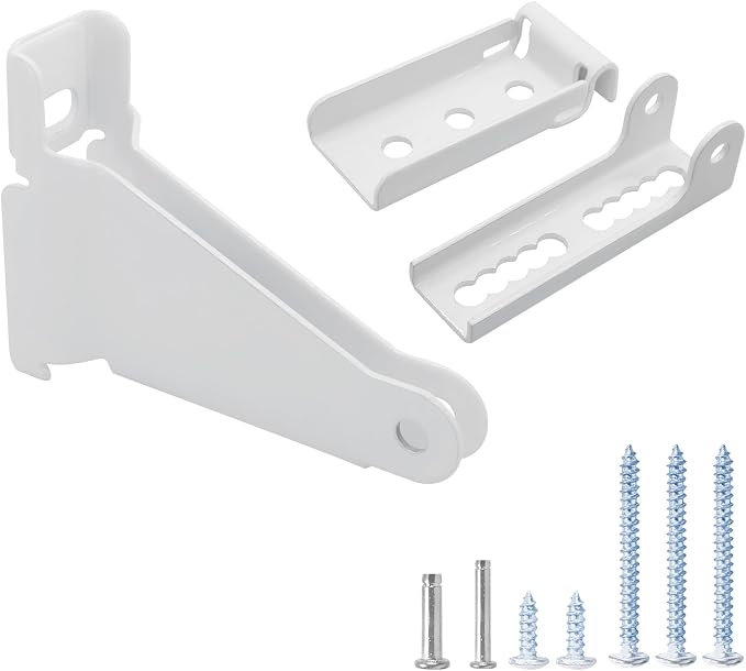 Reinforced Storm Door Closer Bracket Kit, Heavy-Duty Screen Door Closer by Mirfane