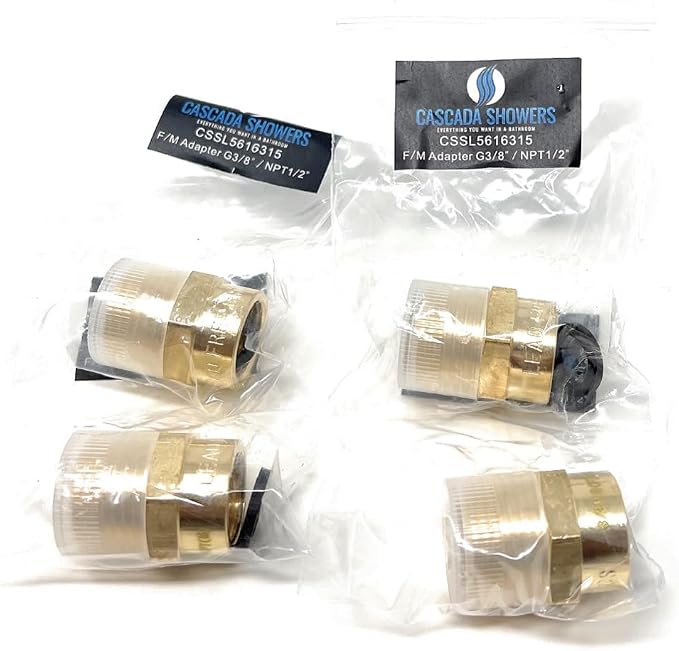 G Thread Female to NPT Thread Male Pipe Fitting Adapter | Lead-Free) - Image 4