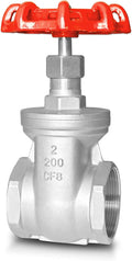 2" NPT Gate Valve, Heavy Duty, Stainless Steel, Female Thread, DN50 | Manual by SYWUWV