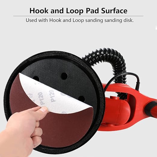 2 Pack 9 inch 6 Hole Hook and Loop Replacement Backing Pad - Image 6