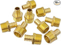 Hooshing 10PCS Pex Fitting 1/2" Male NPT to 1/2" Pex Male Adapter | Heavy Duty by Hooshing