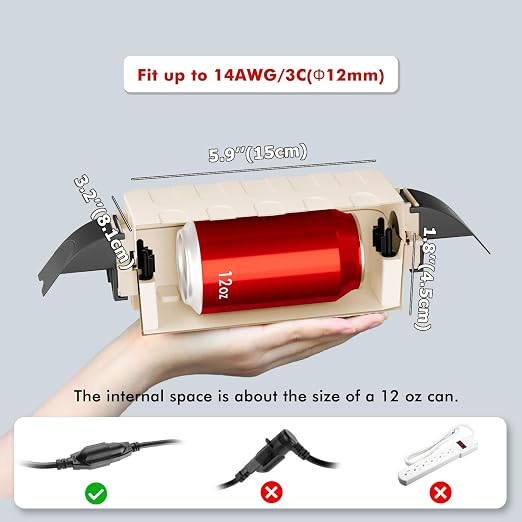 IP55 Small Outdoor Electrical Box Waterproof, - Image 2