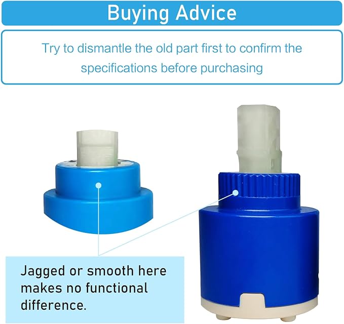 35mm Faucet Cartridge replacement, Ceramic Faucet Cartridge Replacement - Image 5