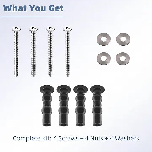 Toilet Seat Screws Replacement Kit - Image 7