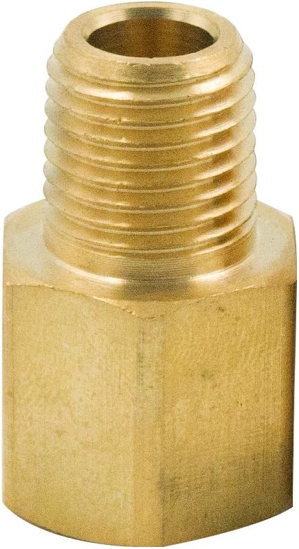 MeiChi 64pcs Brass Pipe Fitting Assortment Kits Hex Head Plug + Reducing NPT - Image 4
