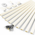Delamu Cord Hider, 142in Cable Hider, Cord Covers by DELAMU