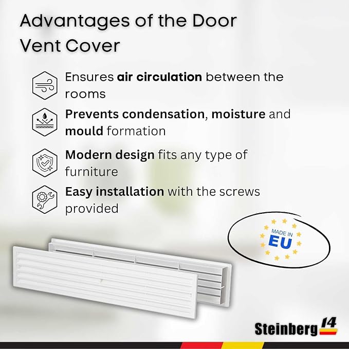 Two-Sided Door Vent Cover 17.7x3.6 inch - Image 6