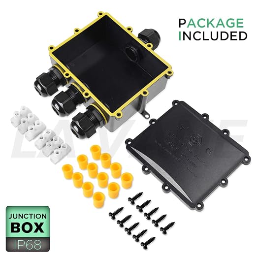 La Vane IP68 Waterproof 4 Way Electrical Junction Box - Image 7