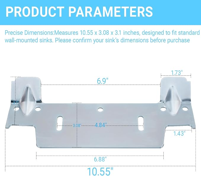 382430-1120A Steel Hanging Bracket - Image 2