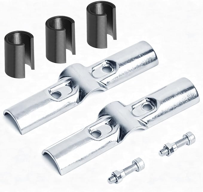 10 Sets 180 Degree Pipe Clamp Cross Connectors, Fits 3/4" EMT Directly | - Image 4