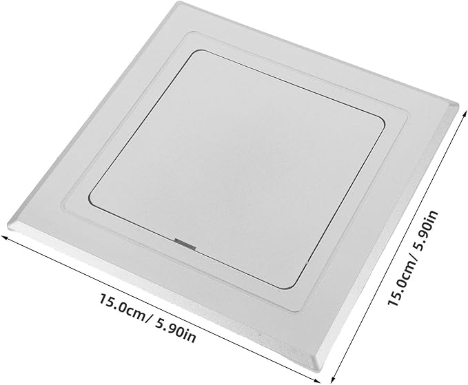 ULTECHNOVO X6 Inch Square Plumbing Access Panel Cover, Reusable Abs Pipe Cover - Image 2