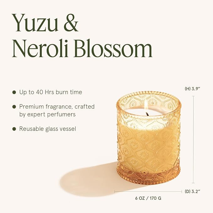 LA JOLIE MUSE Yuzu Neroli Scented Candles - Image 5