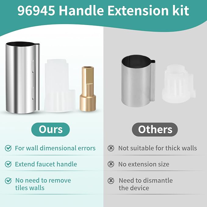 96945 Shower Extension Kit Replacement Compatible - Image 7