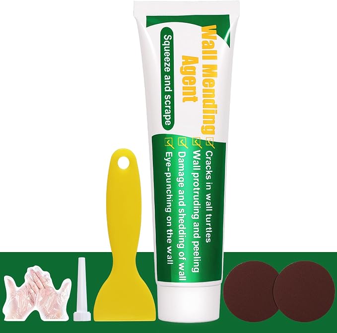 Wall Repair Patch Kit with Scraper, Drywall Repair Kit, Wall Mending Agent Easy by SUGEYA