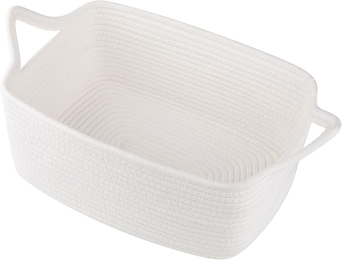 OIAHOMY Cotton Rope Gift Basket Empty by MasterofSpaceOptimization