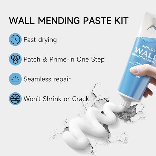 Drywall Repair Kit Wall Patch, 150g Spackle Wall Repair Paste - Image 3