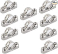 SCRTB Pipe Support Strap 10 Pcs Stainless Steel Split Ring Hanger, Pipe Clamps by Unknown
