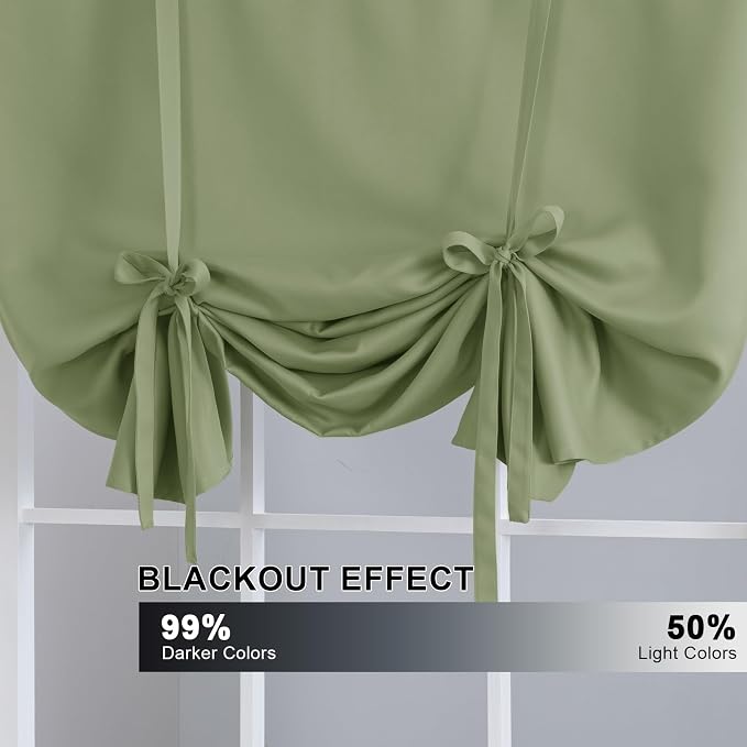H.VERSAILTEX Solid Blackout Curtain Energy Efficient Rod Pocket Panel - Image 3