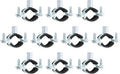uxcell 20 Pcs Adjustable Pipe Bracket Clamp by uxcell