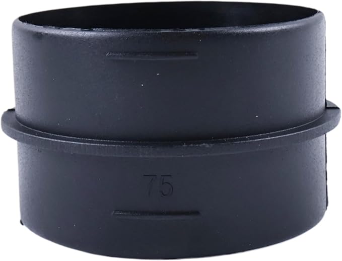 75mm 3'' Straight Air Duct Vent Joiner Hose Pipe Connector Compatible - Image 6