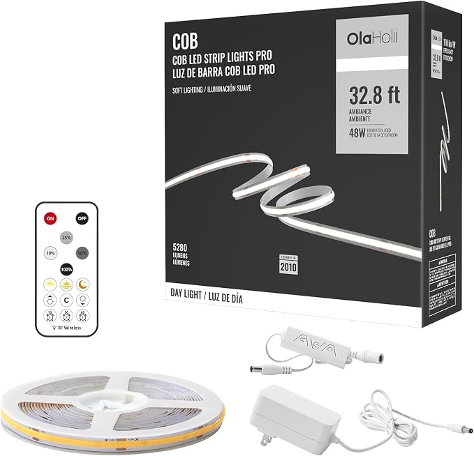 32.8ft COB Led Strip Light by Olaholii