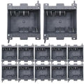 MAKERELE Double Gang Old Work Switch/Receptacle Box, 26 cu.Inch | Cut In Outlet by MAKERELE