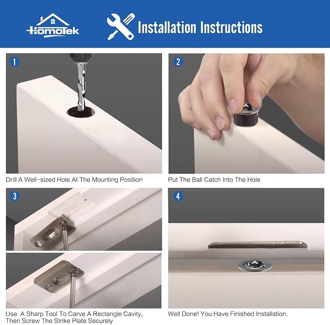 HOMOTEK 2 Pack Drive in Ball Catch - Image 5