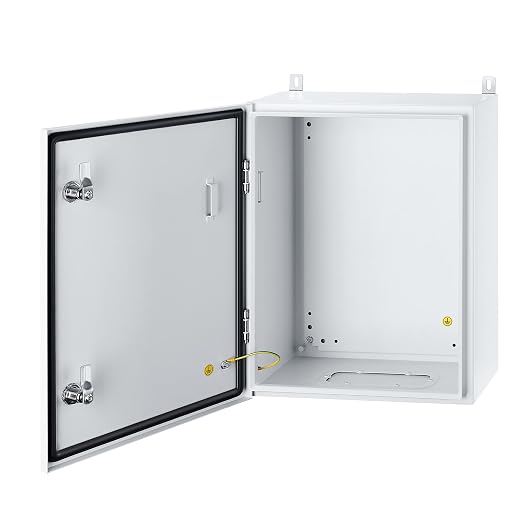 IP65 Weatherproof Metal Box Wall-Mounted Electronic Equipment Enclosure Box by ordentlich
