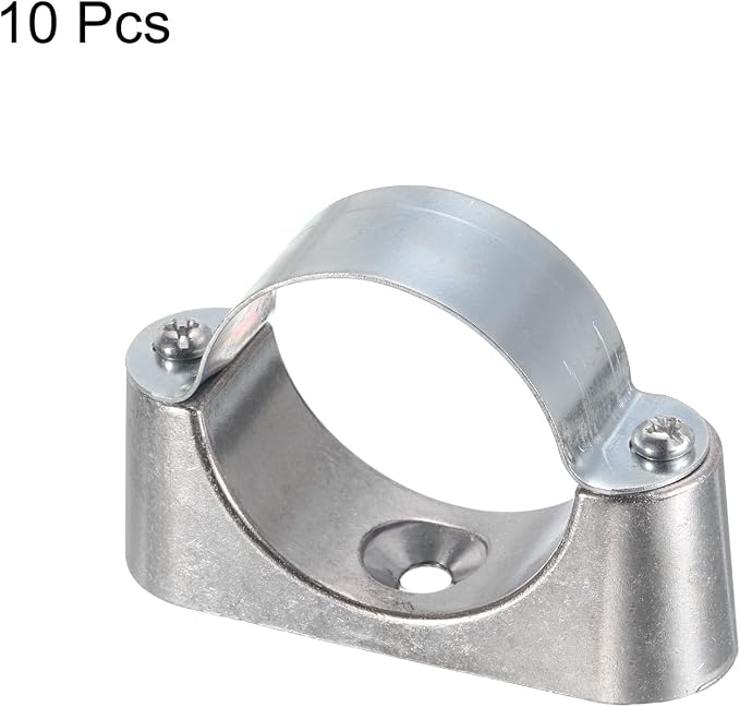 uxcell 10Pcs Pipe Support Pipe Bracket Clamp - Image 3