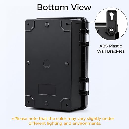 Junction Box IP67 Waterproof Electrical Box ABS Plastic Hinged Shell - Image 5