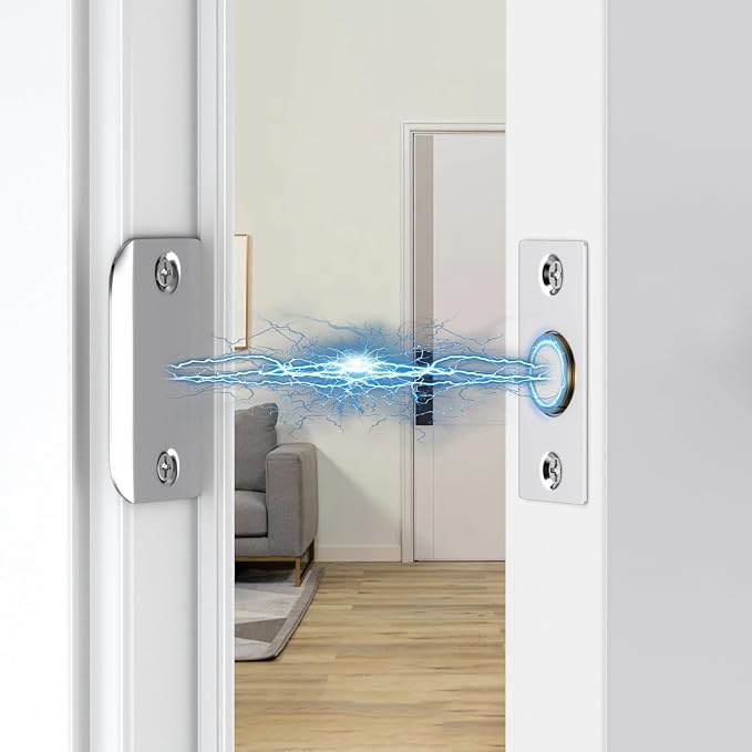 Jiayi Magnetic Roller Door Catch, 4 Pack Ball Catch Internal Door Adjustable - Image 2