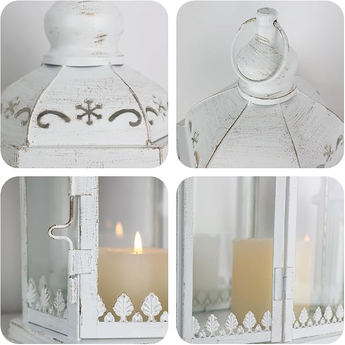 Lanterns Decorative Outdoor&Indoor, Candle Holder - Image 4