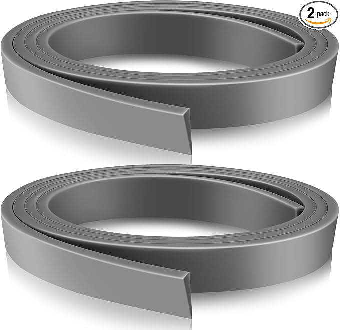 2 Rolls 37 Inch Storm Door Bottom Replacement Insert Y Shaped Sweep Silicone by Boao