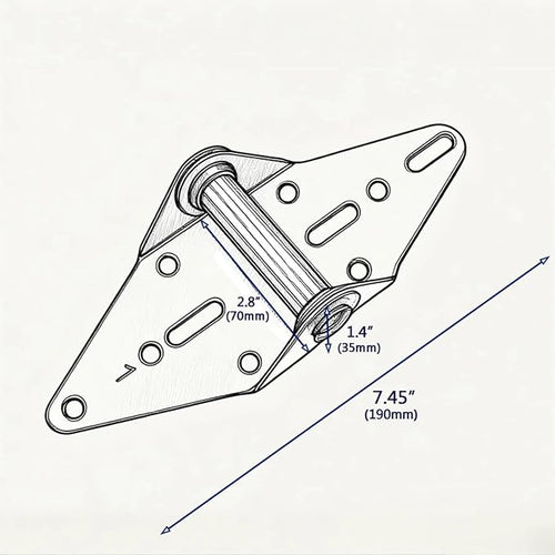 #1 Garage Door Hinges - Image 2