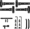 Heavy Duty Gate Hinges, 900 Lbs Capacity and Built-in Sealed Ball Bearings | by WEIGREAT