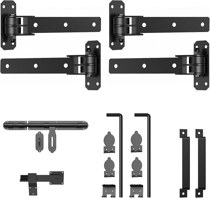 Heavy Duty Gate Hinges, 900 Lbs Capacity and Built-in Sealed Ball Bearings | by WEIGREAT