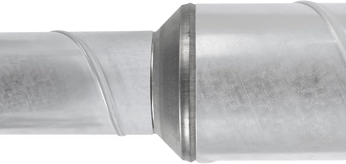 6" to 4" Inch Galvanized Steel Round Duct Reducer - Image 5