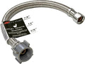 TTFLEX 12" Toilet Water Supply Line 3/8" Comp x 7/8" BC Toilet Hose | Toilet by TTFLEX