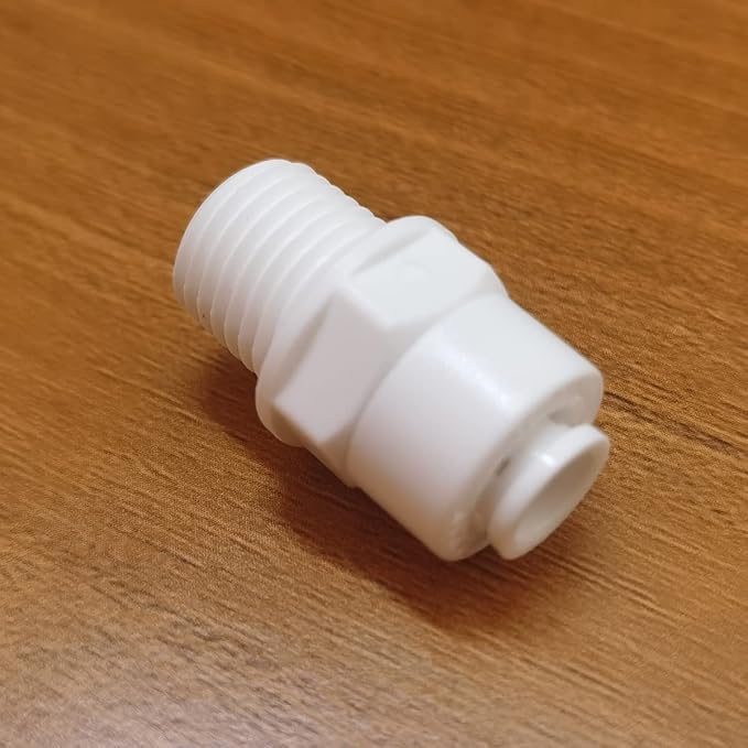 Malida Push to Connect 1/4 Male Connector 1/4 RO Tube Fitting, 10 Pack | Food - Image 4