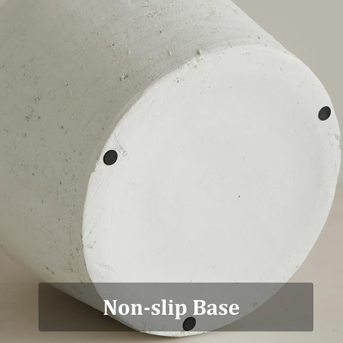 Large Ceramic Vase, Rustic Farmhouse Terracotta Flower Vase - Image 7