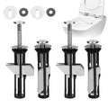 2026 New 4PCS Toilet Seat Bolts, Heavy Duty Toilet Seat Fastener Bolt Kit by Unknown