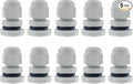 3/8 Inch NPT Strain Relief Nylon Cord Grip, SAFYY 10 PCS Waterproof Cable by SAFYY
