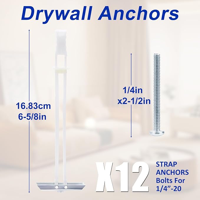 Heavy Duty Drywall Anchor Bolts - Image 2