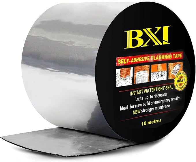 BXI Flashing Roll Tape Membrane, 6 inches X 32 Feet Thick Waterproof Patch Seal by BXI