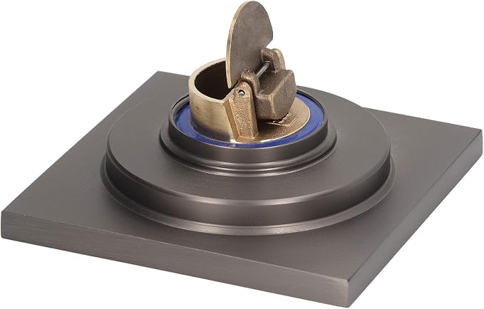 Shower Floor Drain, Gravity Spring Design Drain, Copper Large Displacement - Image 9