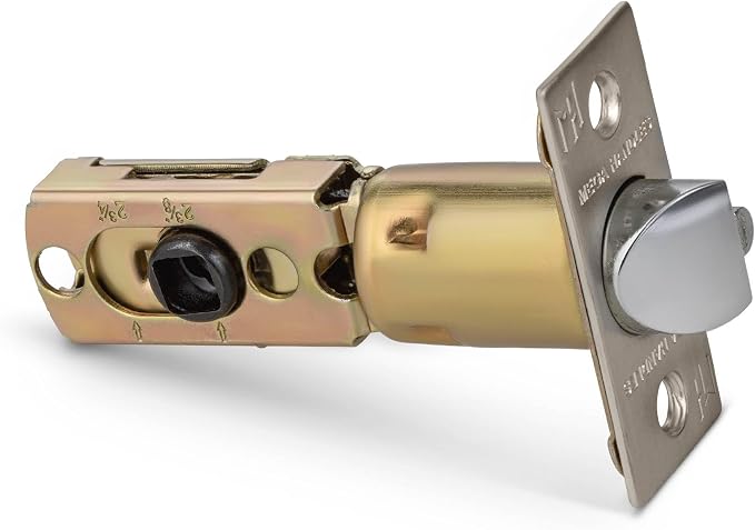 Entry Square Latch Satin Nickel by MegaHandles