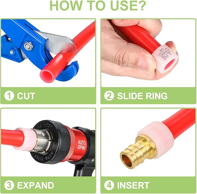 12 Pack 1/2" Pex-A x 1/2" CPVC Transition Adapter Heavy Duty Brass Barb PEX - Image 6