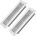Howeall 2" x 10" 2 Pack Floor Vents Floor Registers, Heavy Duty Metal Heat Air by Howeall